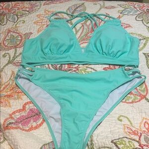 Aqua Bikini Set